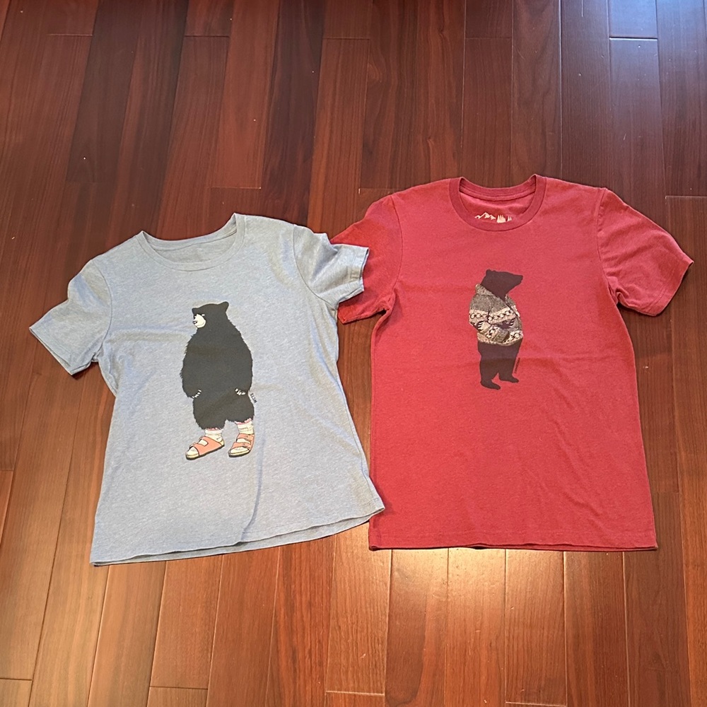 Two Tees from Westcoastees size Small